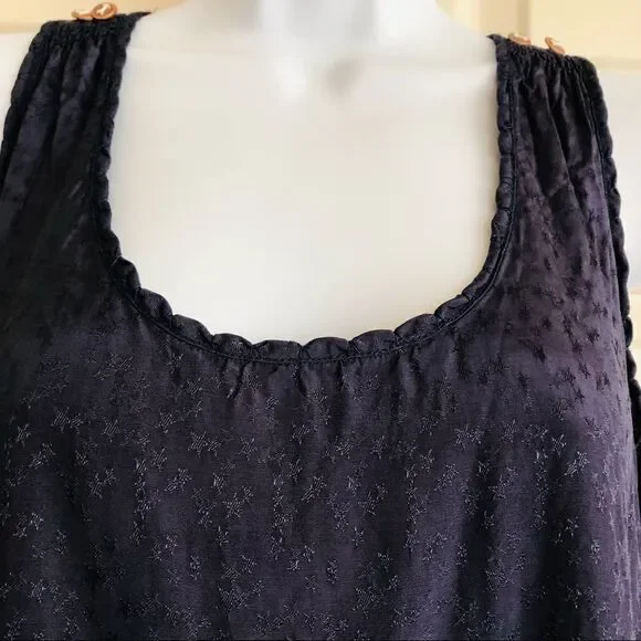 NWOT Maison Scotch Navy Blue Tank Top